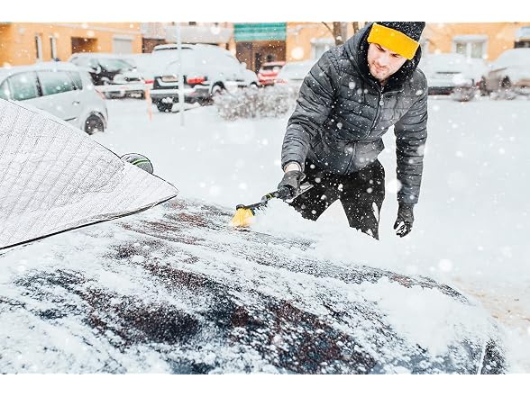 MAXORION Custom Fit Windshield Snow Cover for Duty