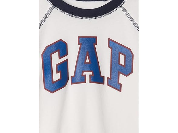 GAP Boys Baby Boys Long Sleeve Logo Raglan New Tee