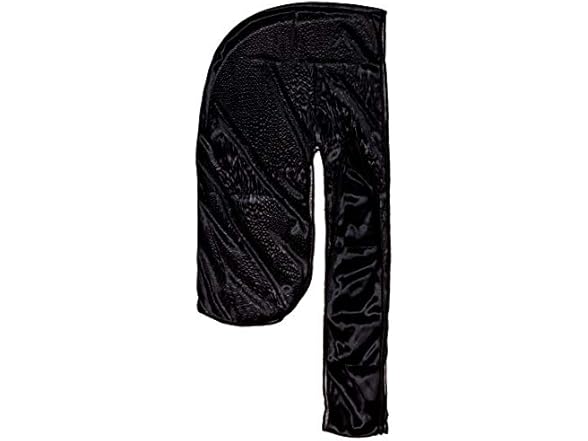 Snatched Flames Silk durag (Black)