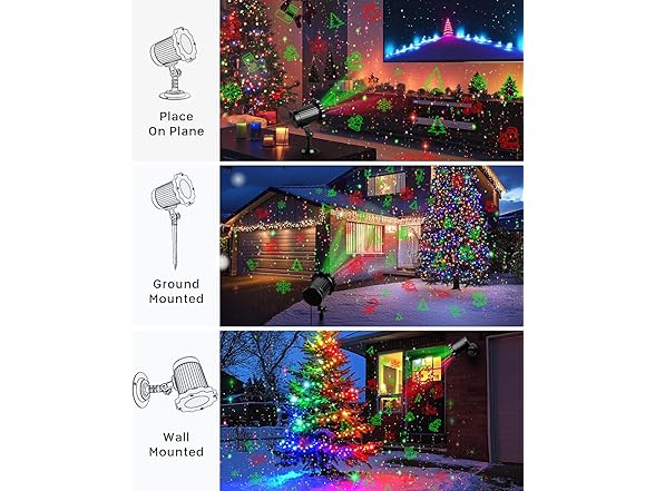 ECOHDT Brighter Laser Christmas Decorations