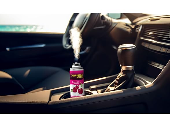 California Scents Fogger, Coronado Cherry Car Air Freshener, 3 oz, 24 Pack