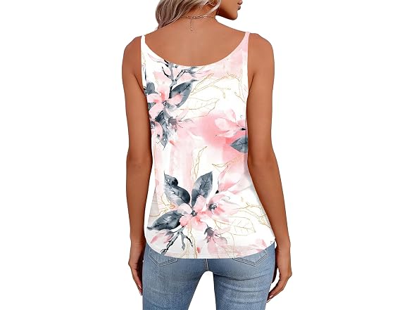 Saukole Women (XXL) Tank Tops Cute Summer Shirts