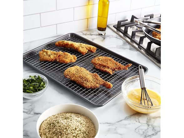 Chicago Metallic Non-Stick Cooling Rack for Baking