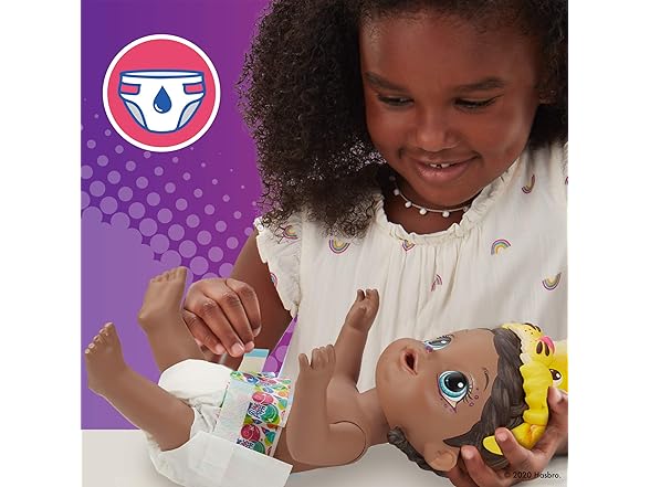 Baby Alive Rainbow Wildcats Doll, Lion