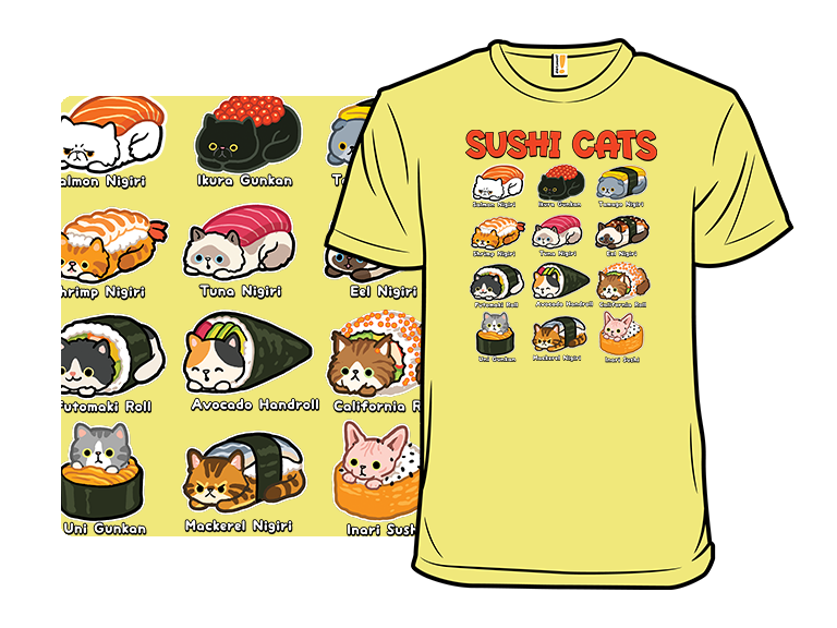 Types of Sushi Cats - Gallery 3