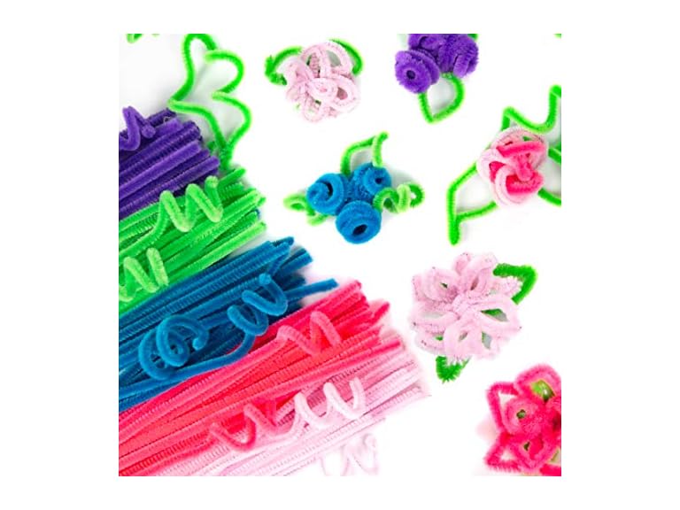 Horizon Group USA 200 Pastel Fuzzy Sticks