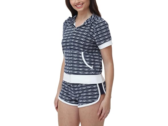 Juicy Couture Logo Stripe S/S Track Jacket
