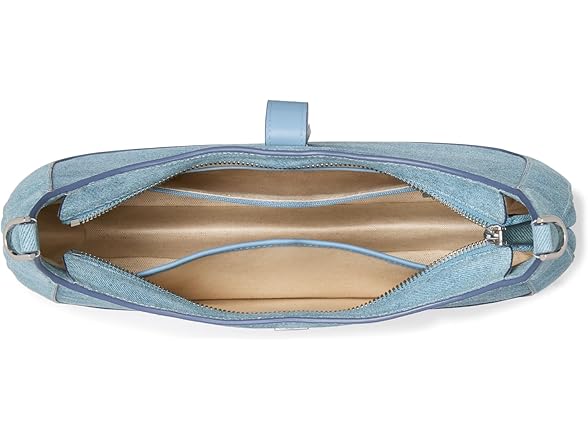 Kate Spade Deco Denim Suede Hobo