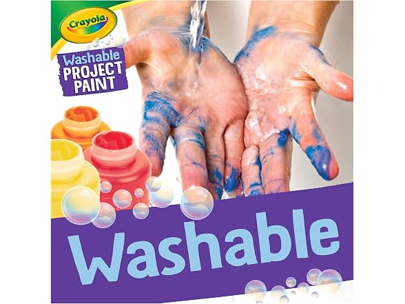 Crayola Crayola Washable Kids Paint (6ct)