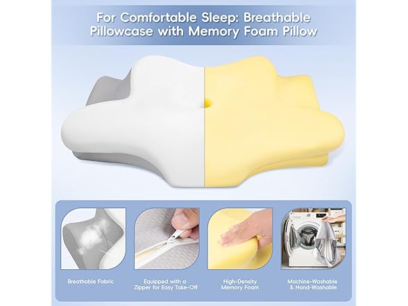 PAYHUIN Cervical Neck Pillow