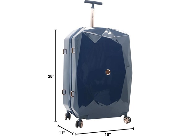 kensie Women's Gemstone Luggage