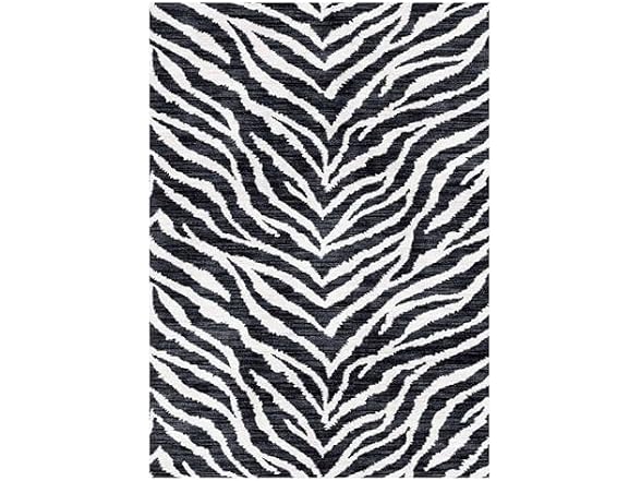 Gertmenian Washable Rug 3x5 Safari B/W