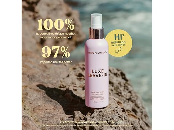The Beachwaver Co. Luxe Leave-In Conditioning Detangler - Full Size (6 Fl Oz) 