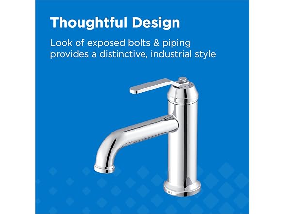 Gerber Kinzie Single Handle Single Hole Faucet- Chrome