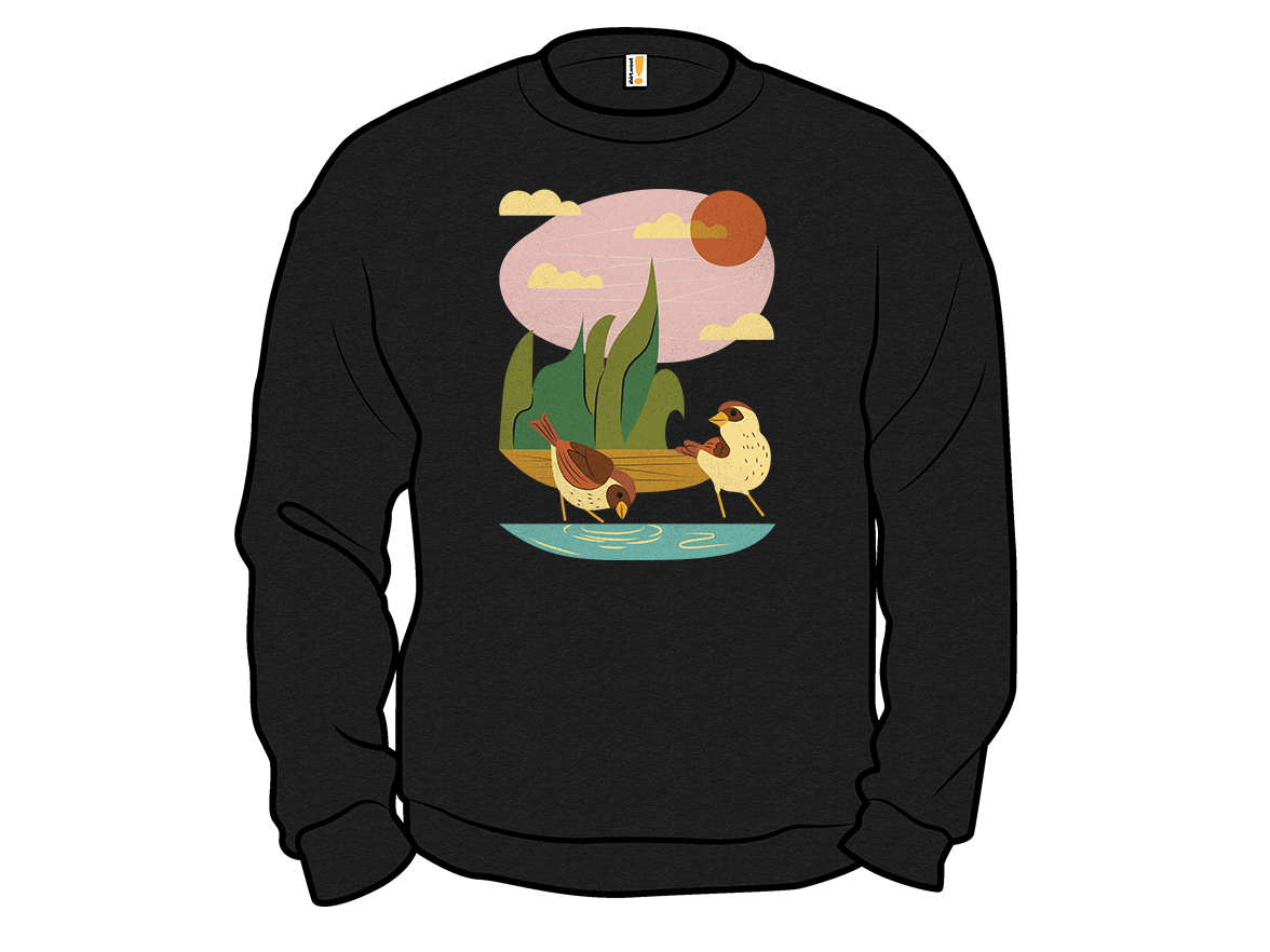 Birds Drinking Water - Gallery 11