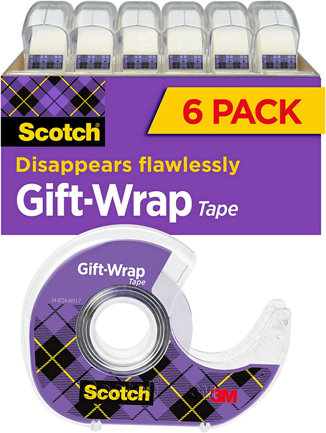 (6 Pack) Scotch Gift Wrap Tape - Gallery 11