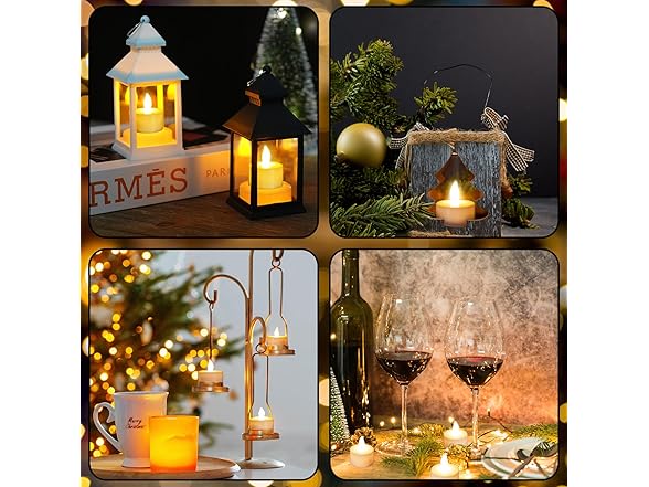 Akavivo Rechargeable Tea Lights 12pc