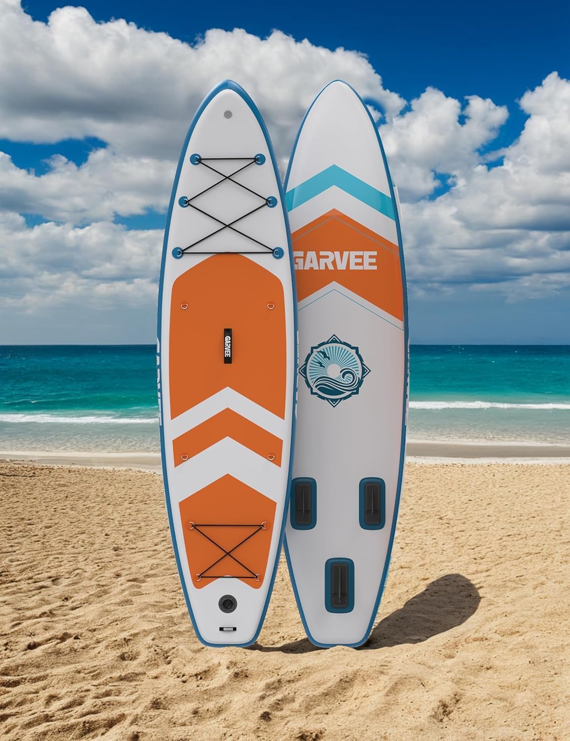 Garvee Inflatable Stand Up Paddle Board 10'6" - Gallery 9