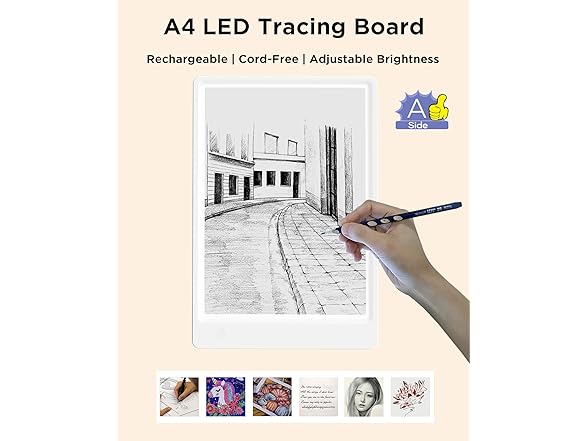 Barito Rechargeable A4 LED Tracing Tablet