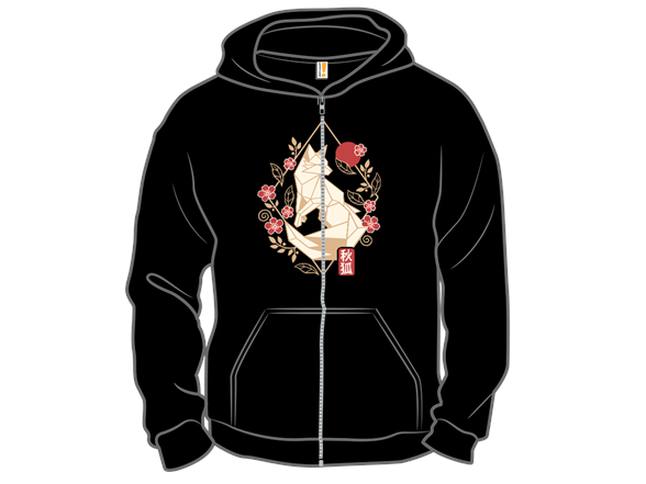 Geometric Autumn Fox