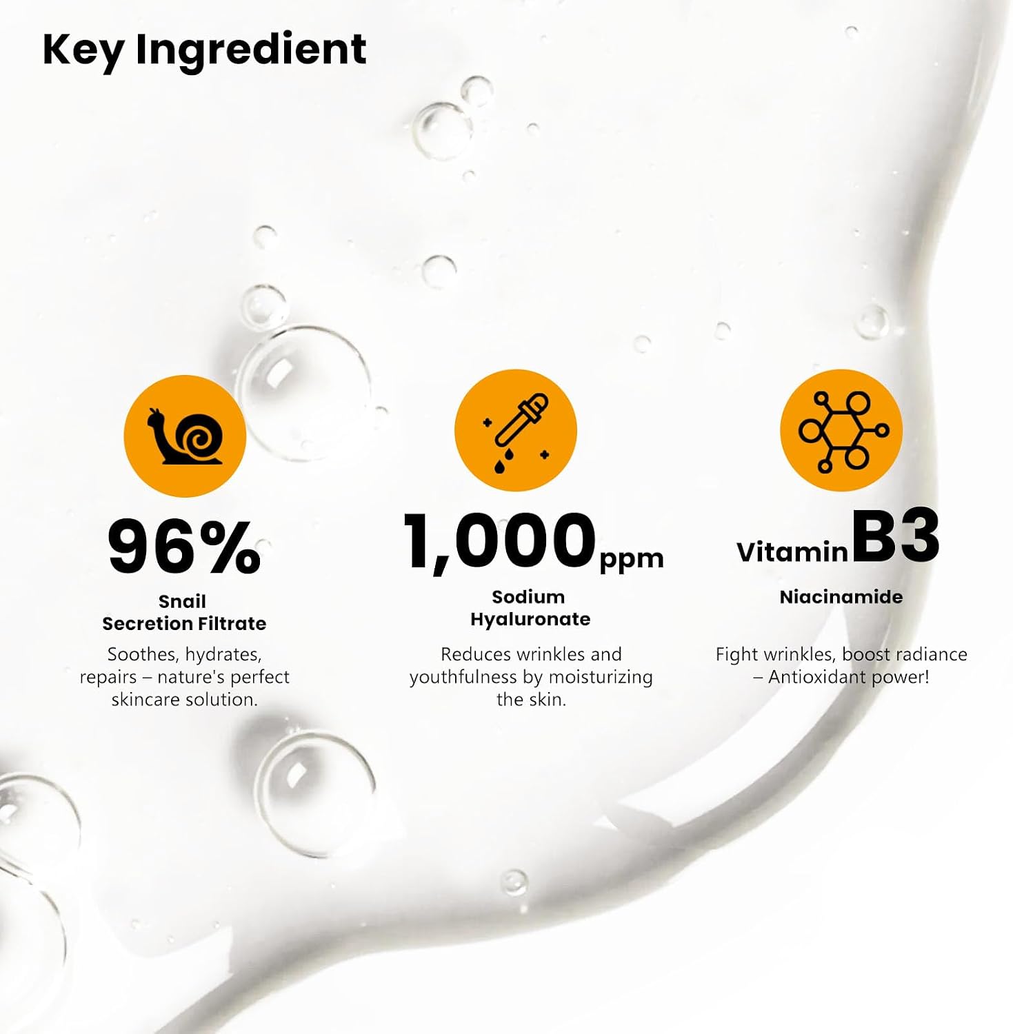 Moonisu Snail Mucin Essence, Repairing Formula - Gallery 8