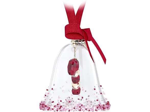 Swarovski Dulcis Bell Ornament Red