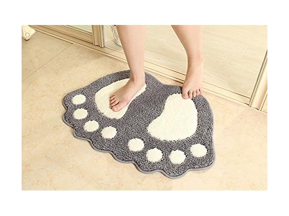 JIAN YA NA Non Slip Bath Toilet Mat Cute Big