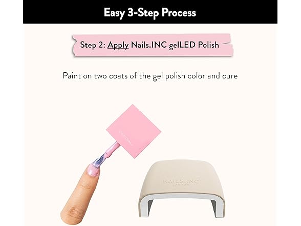 Nails Inc Nails Inc GelLED Portable LED Lamp, Cure