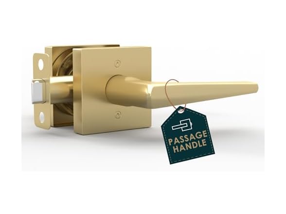 Satin Brass Passage