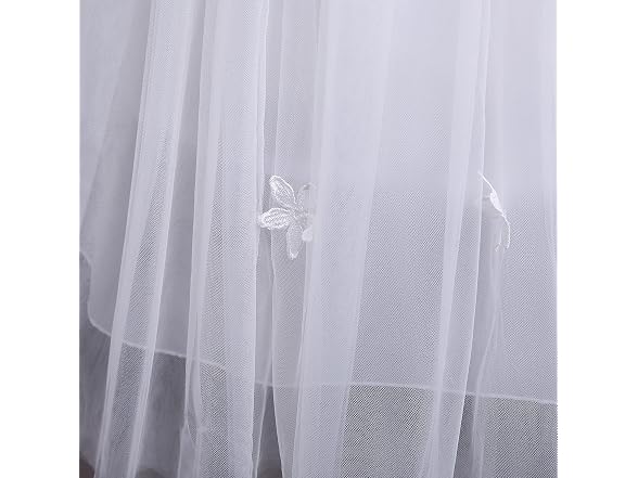 Idopip (6-7 Years) Flower Girl Lace Kids Dress