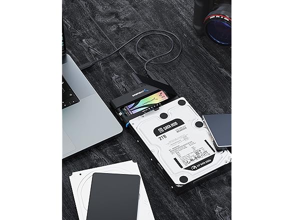 USB 3.2 Type C M.2 PCIe SSD & HDD Converter