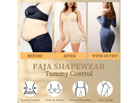 PJCBTR Fajas Colombianas Shapewear Waist