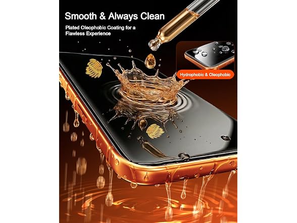 ruwa Privacy Screen Protector iPhone 17