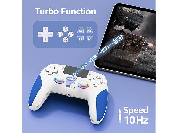 WGAME RGB Wireless Controller | PS5 | PC