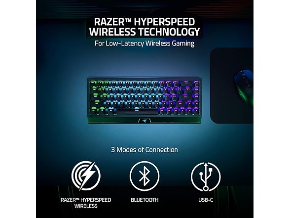 Razer BlackWidow V3 Mini Wireless Gaming Keyboard