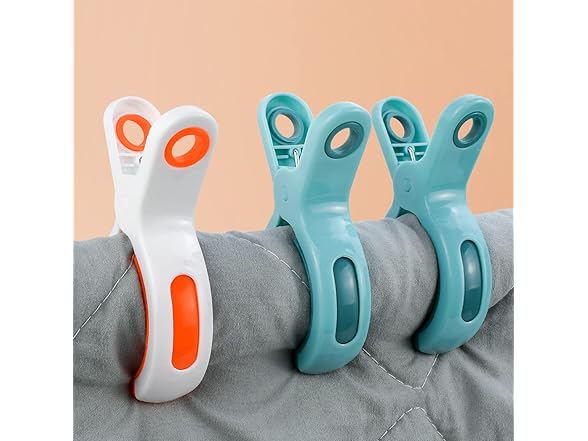 10 Pcs Beach Towel Clips for Beach Chairs