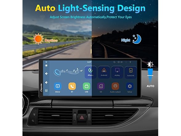 10.26" CarPlay Screen w/ GPS