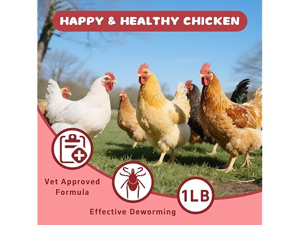 Genveticon Chicken Dewormer Powder 1lb