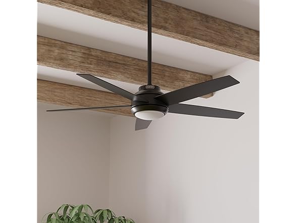 Hunter Fan 52 Inch Matte Black Finish Indoor Ceiling Fan - Gallery 3