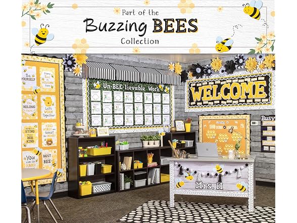 Teacher Created Resources Buzzing Bees Straight Border