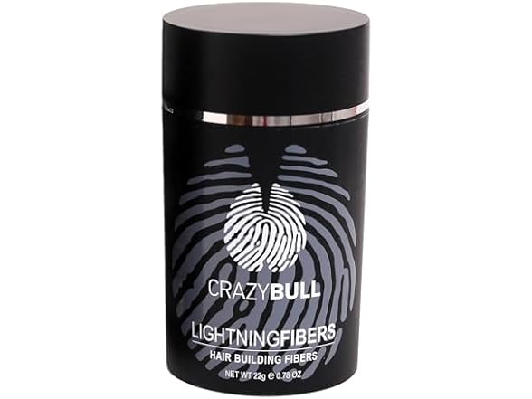 Crazy Bull Hair Lightning Hair Building Fibers 0.77 oz