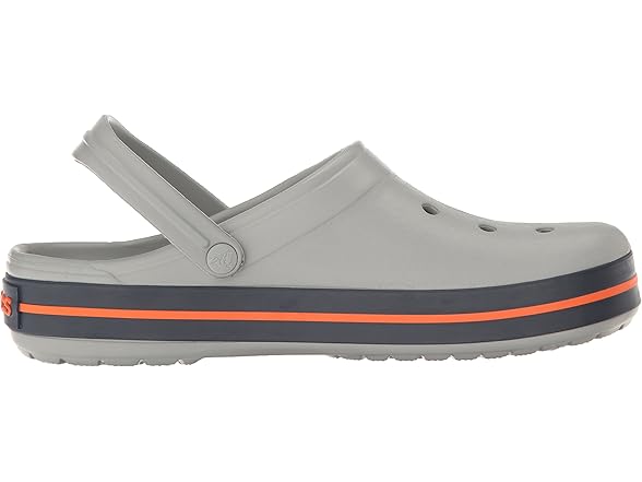 Crocs Crocband Unisex Clog Light Grey/Navy
