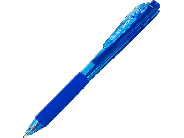 Pentel Wow! Retractable Ballpoint Pen Pack of 18