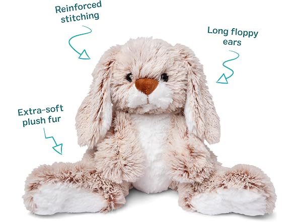 Melissa & Doug Burrow Bunny Stuffed Animal Plushie