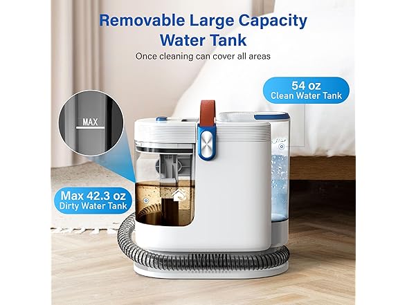 WURESE Portable Carpet Upholstery Cleaner