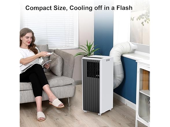 Vossfamul 3-in-1 Air Conditioner 8000BTU Portable