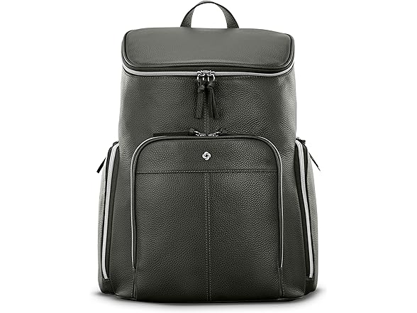 Samsonite Mobile Solution Leather Deluxe Backpack