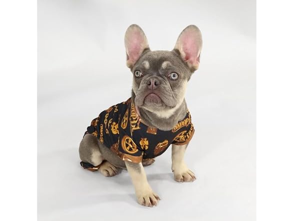 Snoop Doggie Doggs Deluxe Pet PJs, Off the Chain, L