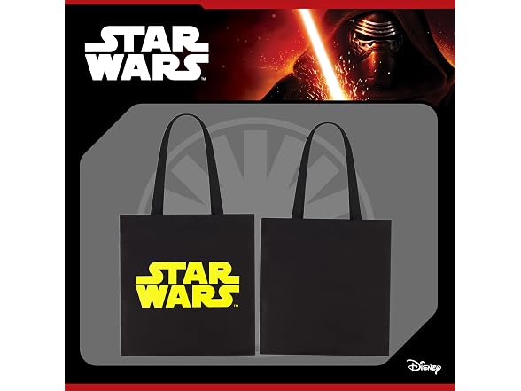 STAR WARS Tote Bag, Logo Travel Carryall 