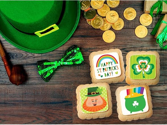 St Patrick Day Cookies 12 Pack